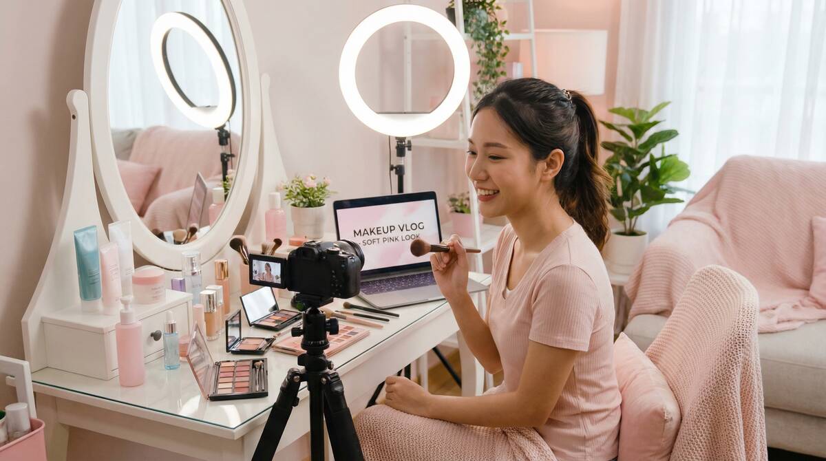 糖心vlog美妆教程视频